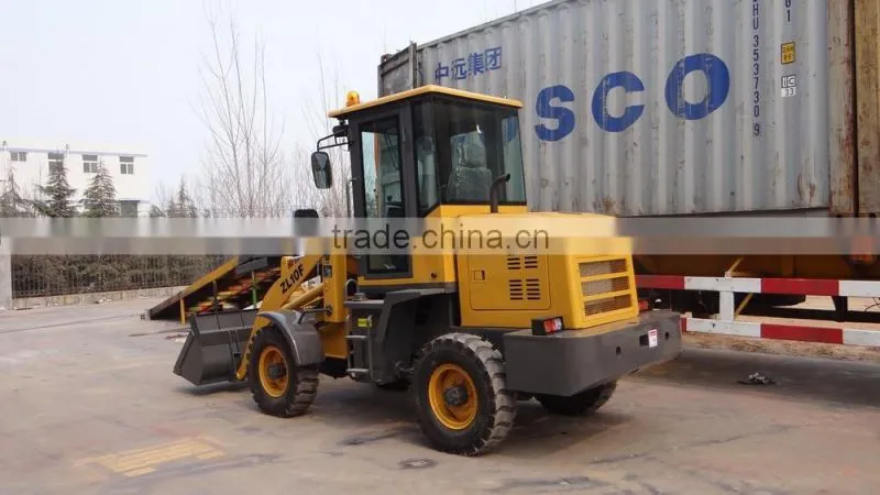 1.0 Ton Mini Compact Wheel Loader For Sale, 0.5cbm,37KW