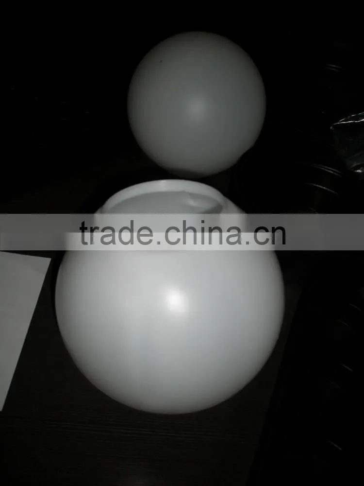 OEM Blow Molding plastic lampshade Absorb dome light cover The ball bubble lamp shade