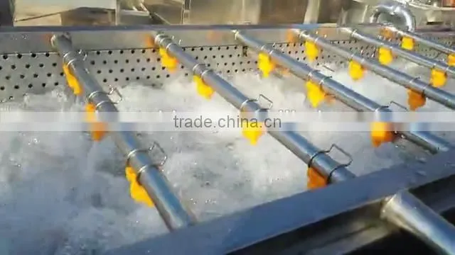 automatic chicken feet processing machine duck chicken feet pawl cleaning slaughting machine