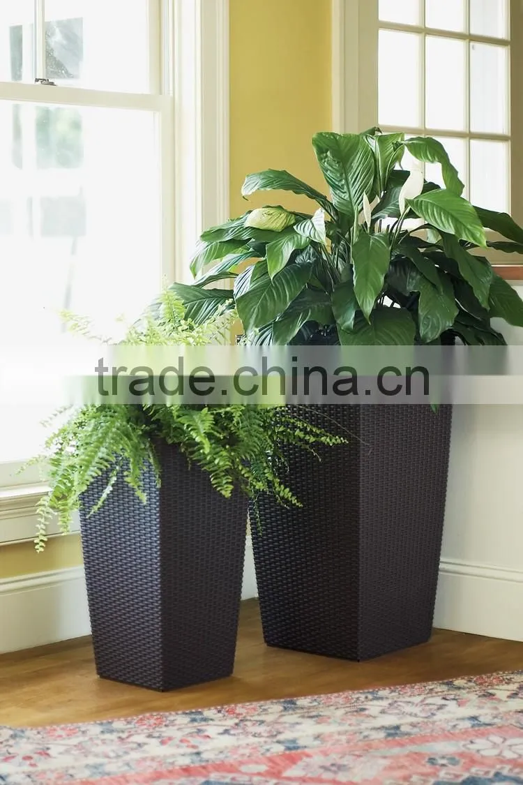 Livingroom corner decorative home goods flower pots