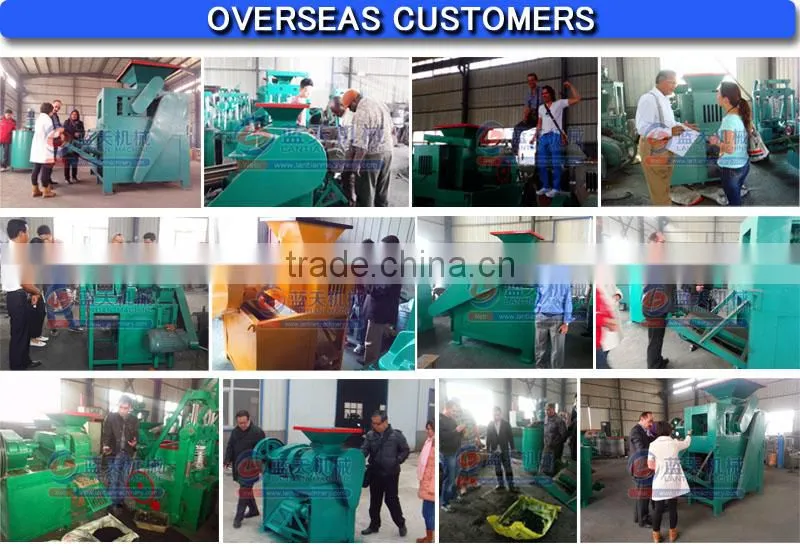 Four roller double press zinc powder ball press machine