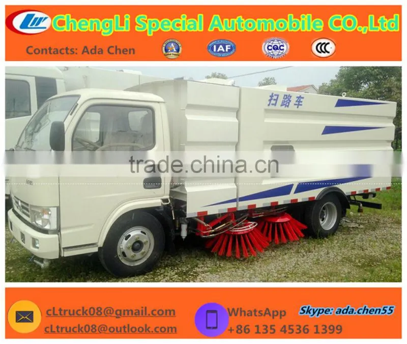 DFCA 3000KG to 5000kg sweeper machine road maintenance truck