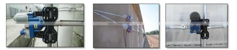 Film Roll Up motor for greenhouse