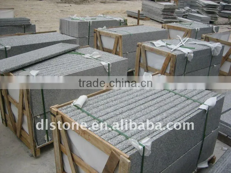 Rosa beta granite anti-slip stairs g623