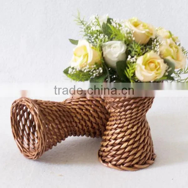 Hotsale Decorations Wicker Flower Basket From Manufacturer