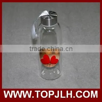 Photo printing glass bottle for water,glass water bottle for promotion