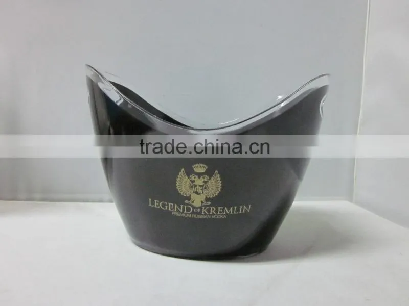 various of plastic champagne ice bucket/beer ice bucket with low price/cooler bucket
