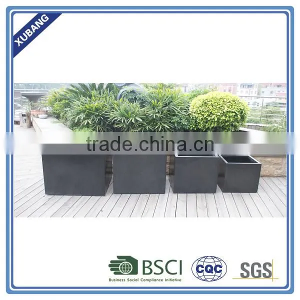 SANDSTONE square cheap garden pot large flower pot