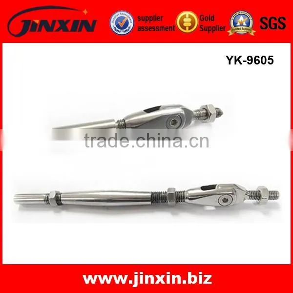 JINXIN 316 SS outdoor balcony stainless steel cable deck railing system