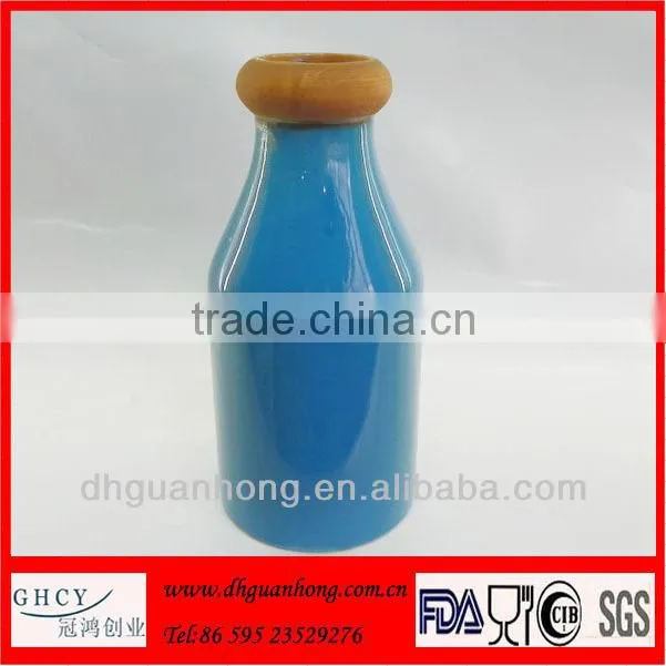 Ceramic Bottle Indoor Vases