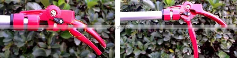 telescopic tree pole aluminum air pruner/fruit picking tool