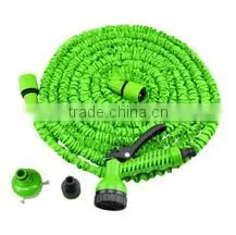 Expandable garden hose Black with Brass connectors