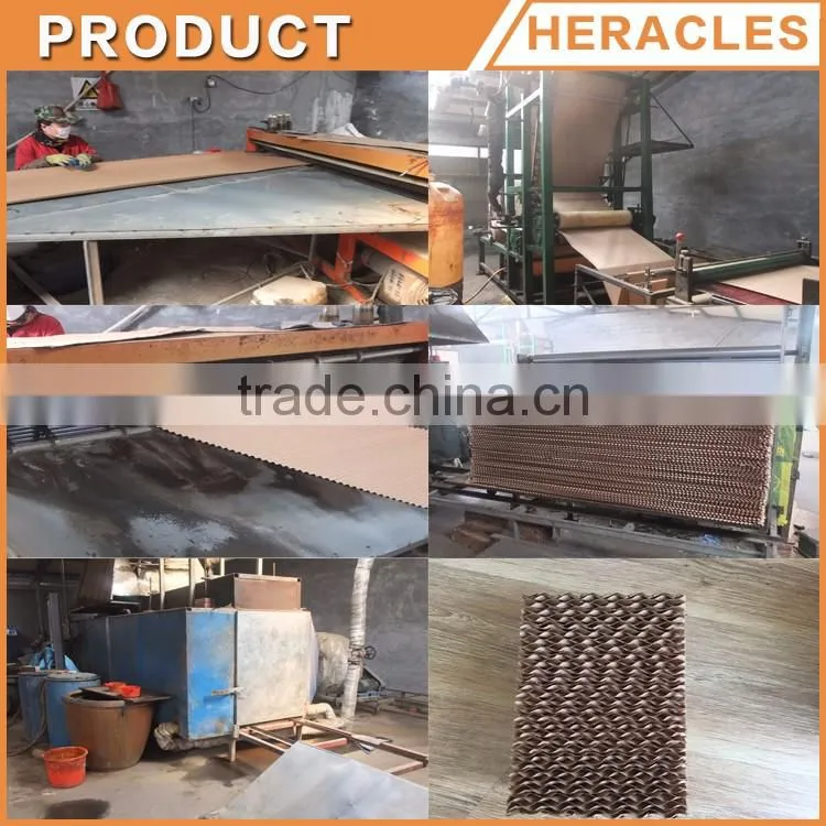 Heracles Wet Curtain Paper Cooling Pad chicken farm cooling pad on sale