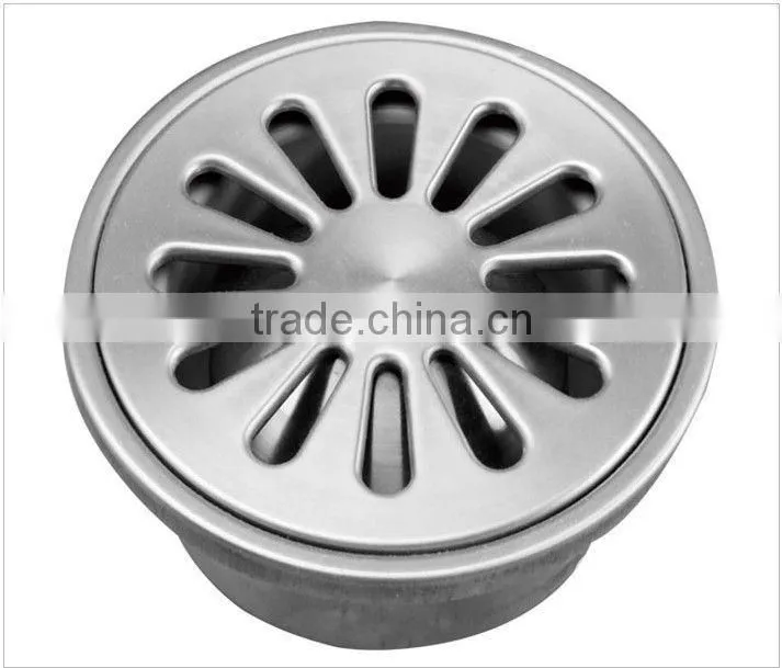 circle stainless steel floor drain