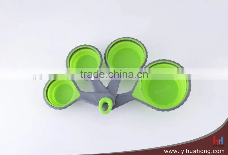 5pcs plastic measuring cups(HMT-08)