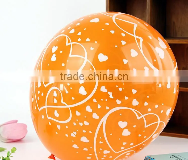 Customized 100% Natural Latex Free Balloons Birthday Wedding Decoration Party Printed Balloon