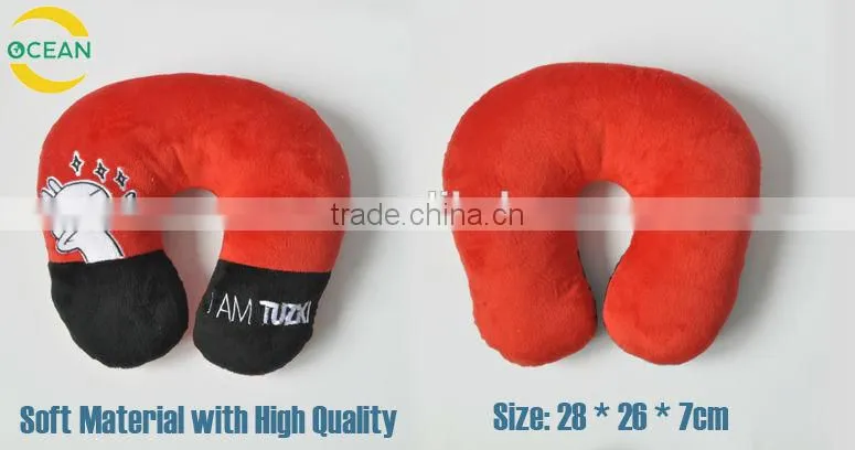 U Type Customized Brand Travel Neck Pillow