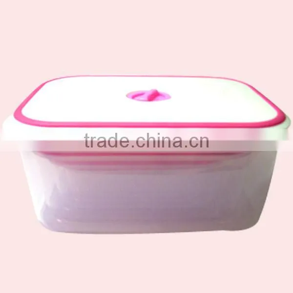 4Pcs Plastic Microwave Food Storage Box