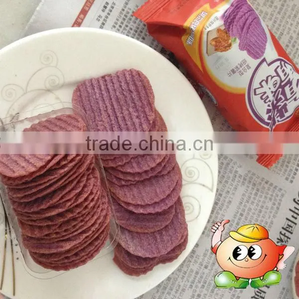 Oven sweet potato chips tube packing