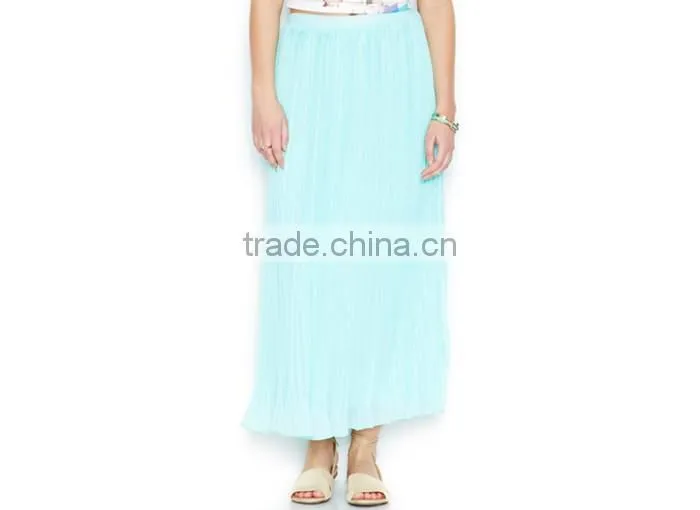 hot selling latest colorful wholesale chevron maxi skirt long design