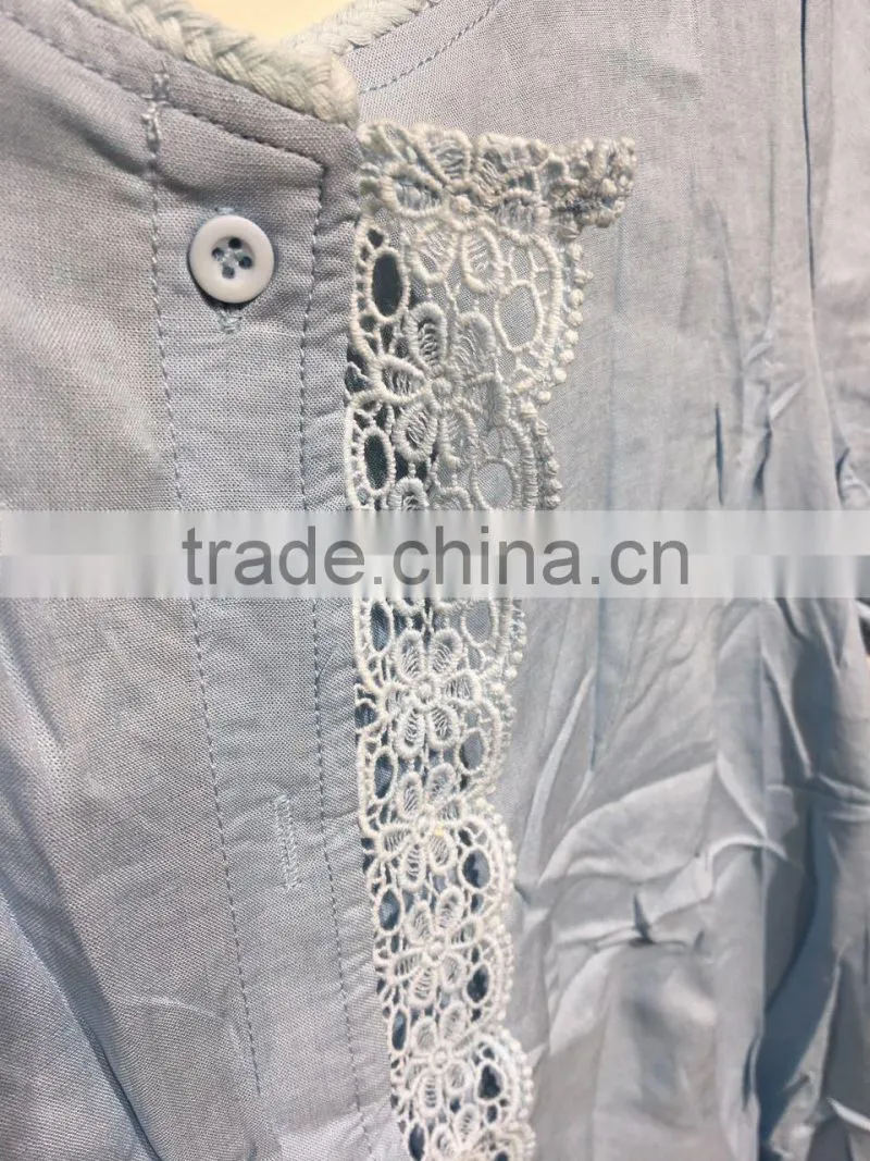 GZY stock summer cotton clothing women blouse