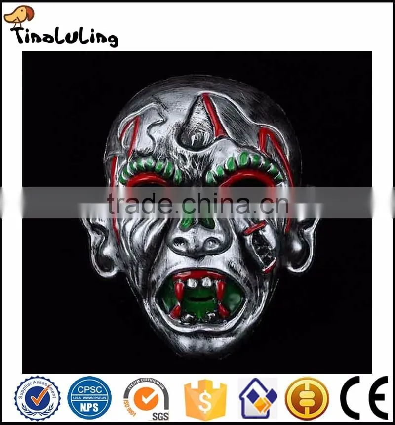 Terminator Skull Mask Full Face Silver Halloween Party Movie Prop