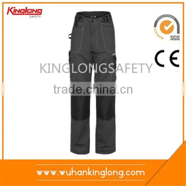 Embroidered Cargo Work Trousers Khaki Military Pants For Men