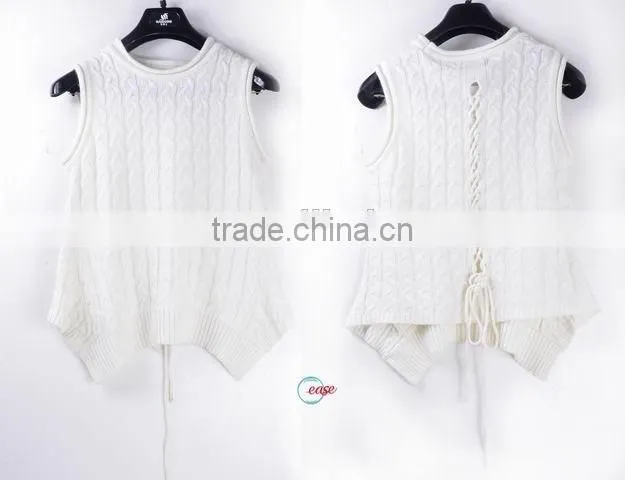china designed latest 2016 teenager solid colour sleeveless vest