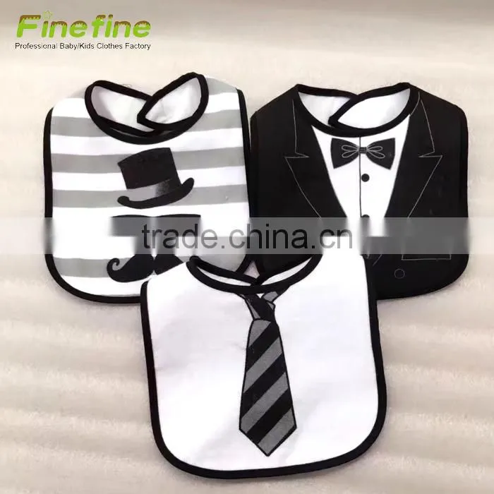 New Designs 100% Cotton Baby Bib With High Quality