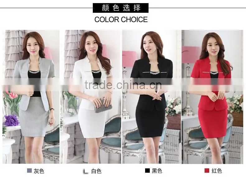 Best office uniform designs for women new style/work uniform ladies office 2013