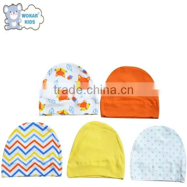 2016 hot sale cheap baby cotton beanies hat