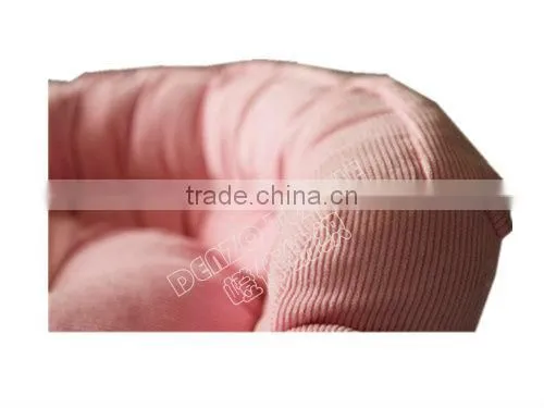 Pink dog bed