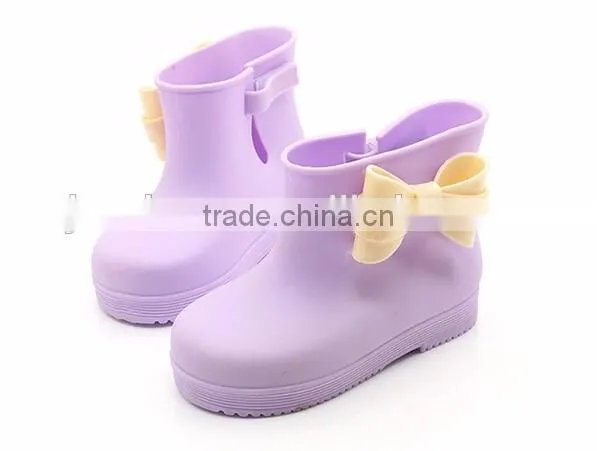 Girl's rain boots, big bow rain boots, girl rain boots