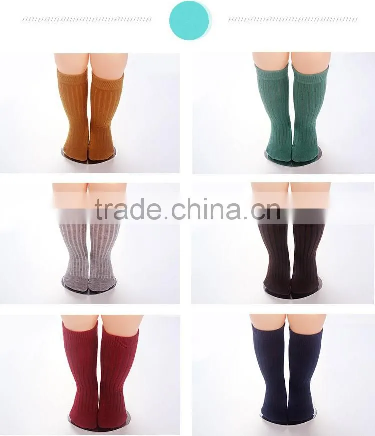 Bulk wholesale custom leggings socks newborn baby cotton long tube socks children socks