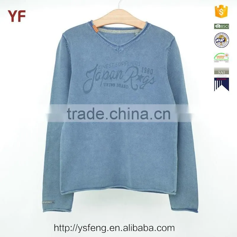 2016 Fashion Kids Design Boy Knitting Patterns Children Sweater