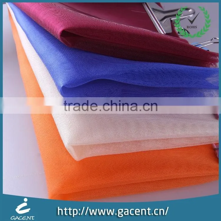 Mesh fabric manufacturer stiff nylon mesh for bridal sewing dress
