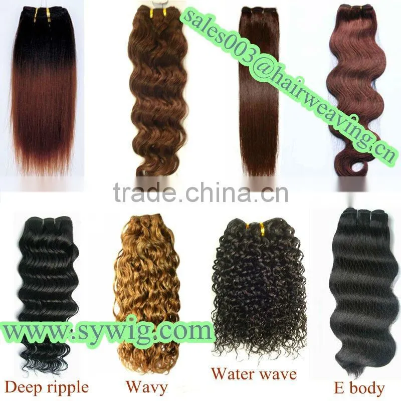 Short curly weave hair extension/wholesale buy direct from china weft hair extension