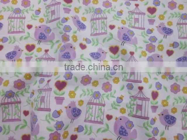 100% Cotton Printed Flannel