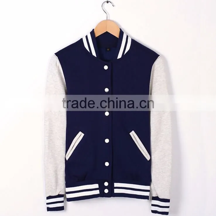 Baseball Uniform Baseball Boyfriend Athletic Jacket Fleece Coat