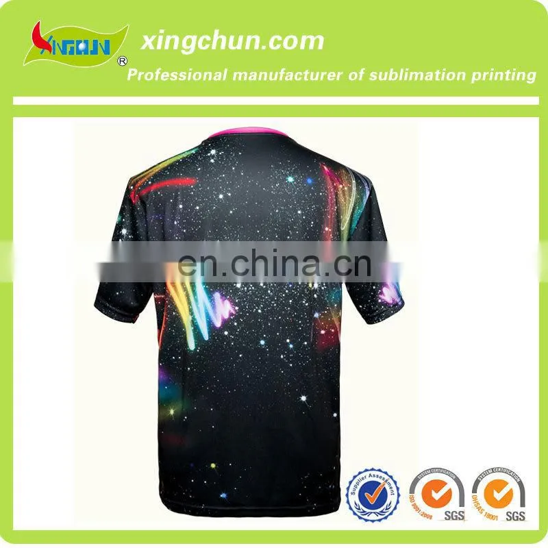 Heat tranfer printing T-shirt for men