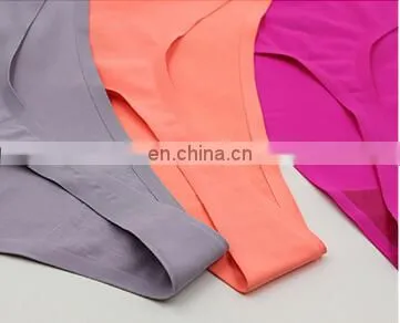 Factory wholesale alibaba express soft seamless ladies thong adhesive bonded string girl's T-back