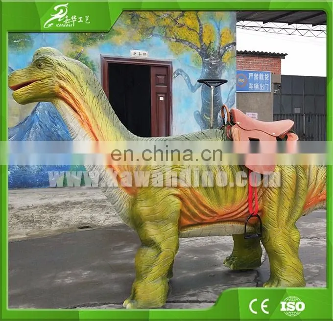 KAWAH Playground Equipment Animatronic Riding Dinosaur