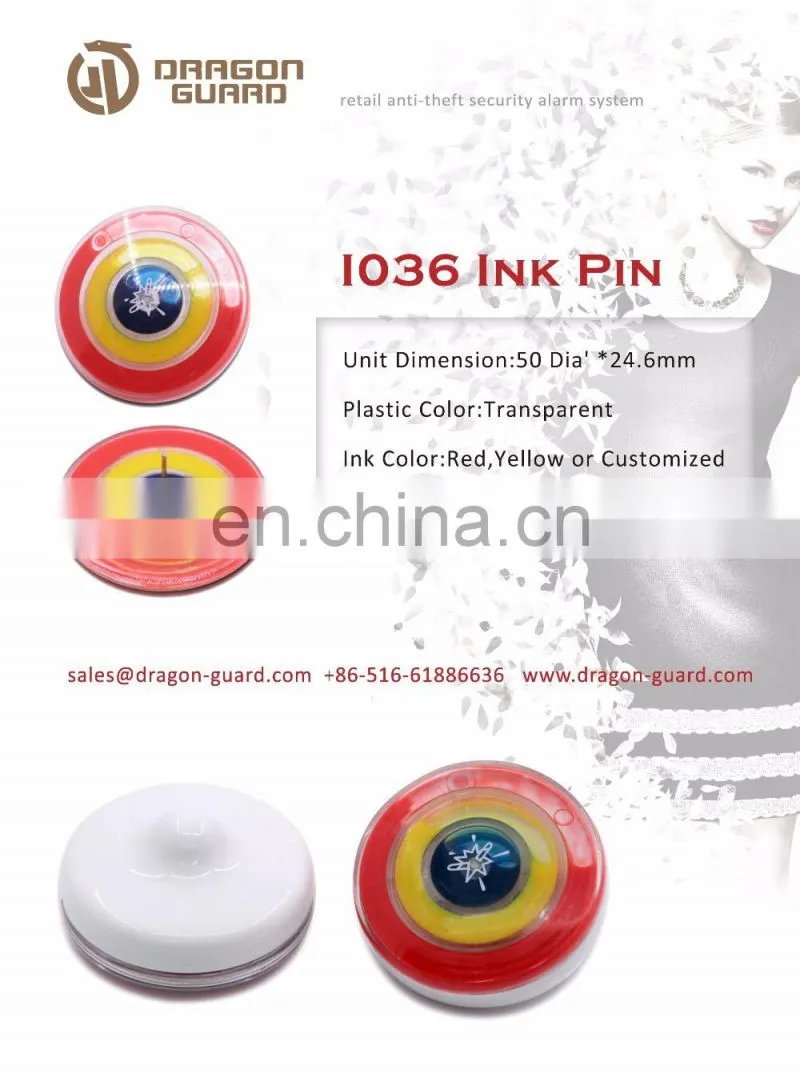 DRAGON GUARD EAS alarms para ropa, eas para etiquetas de ropa, security alarm for cloths