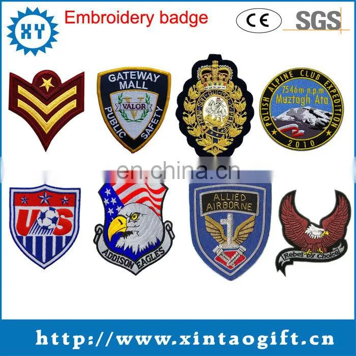 embroidery badge/hand embroidery badges
