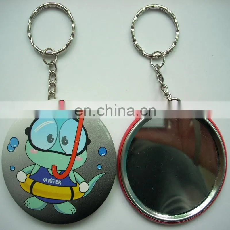 Hot selling metal plain round pocket mirror manufacturers