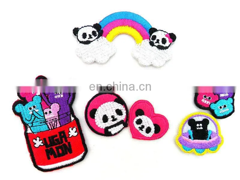 good quality embroidery/embroidered garment machine label