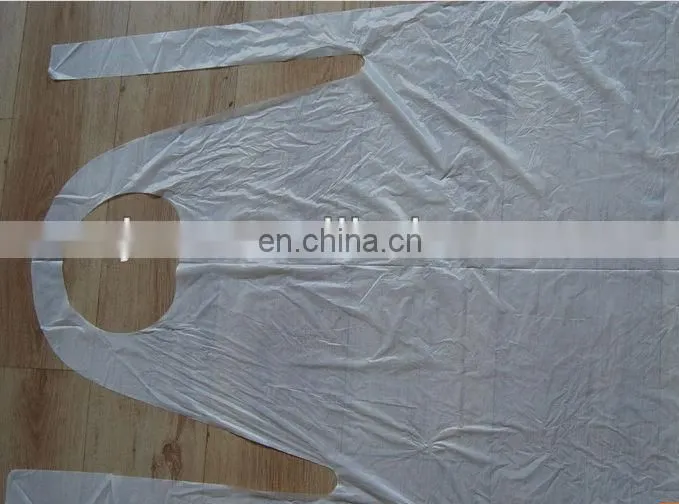 Disposable PE apron