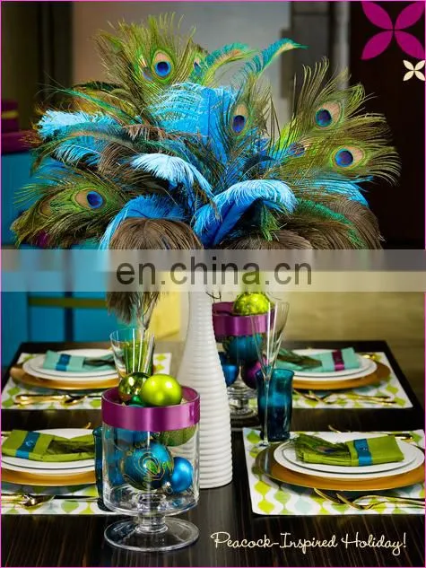 china supplier wholesale cheap peacock feather