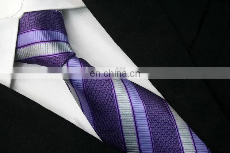 Factory wholesale Stripe Slim Knitted Necktie