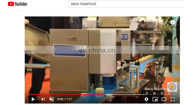 Fully Automatic High Efficiency Seny Maamoul Molding Production Equipment best selling maamoul maker Small Mooncake Production